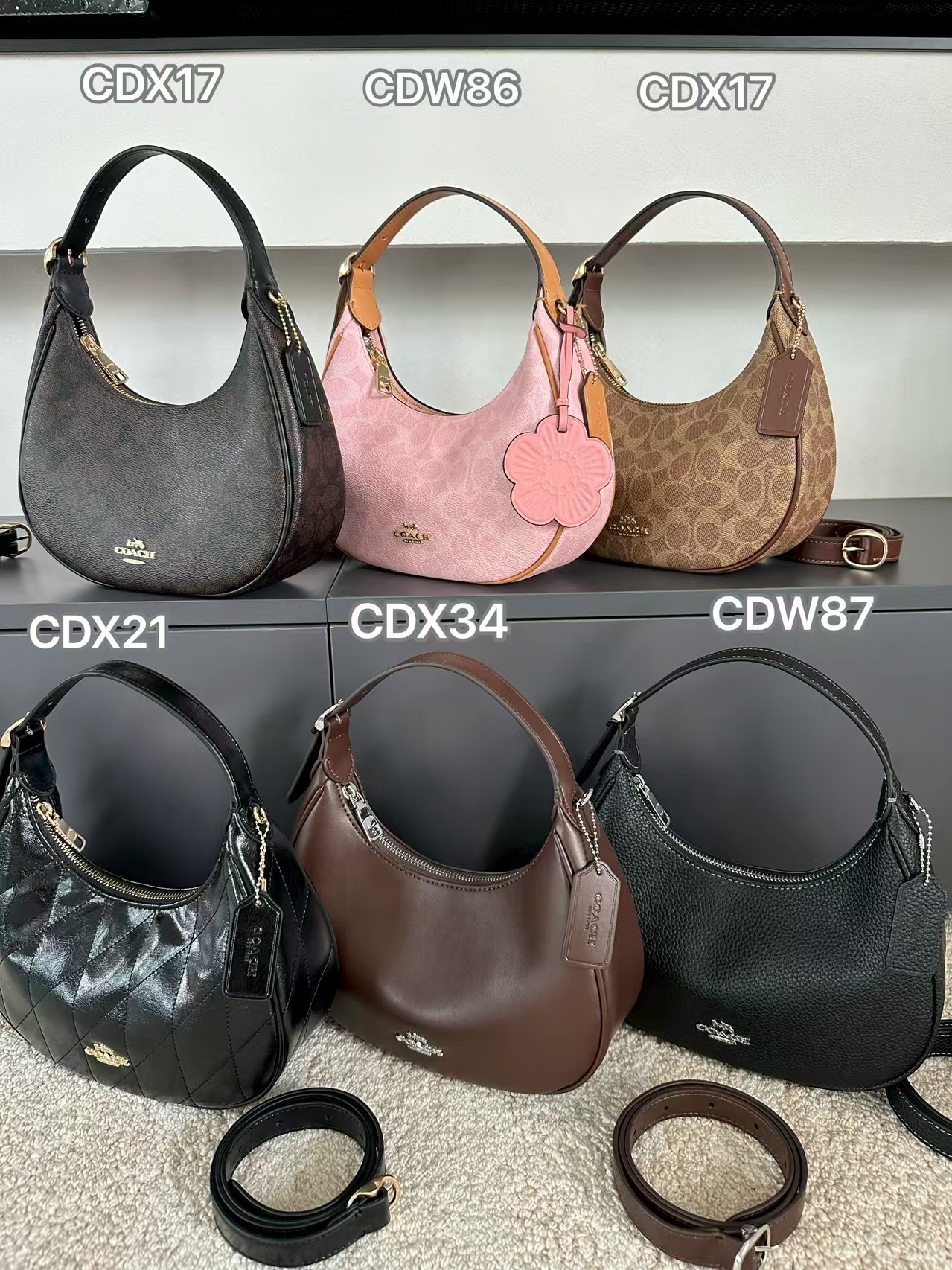Women Handbag CDX17 CDX21 CDX34 CDW86 CDW87 Emily Shoulder Bag