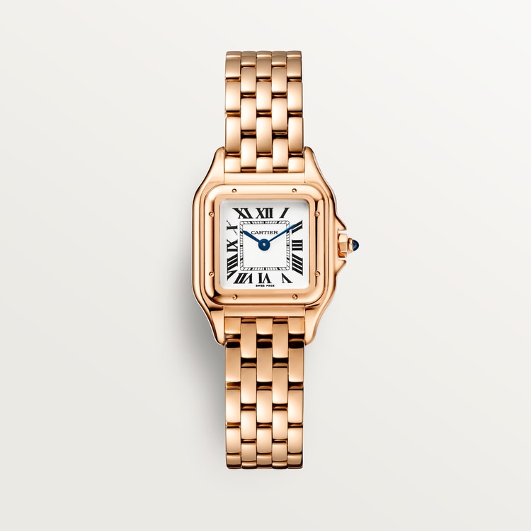 PANTHÈRE DE CARTIER WATCH Small model, quartz movement, rose gold【1:1 Replica】