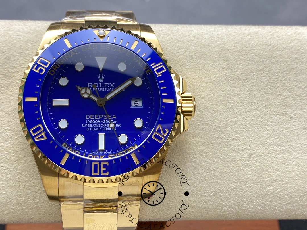 Rolex New 2024 Release Deepsea Gold Blue Dial 136668LB
