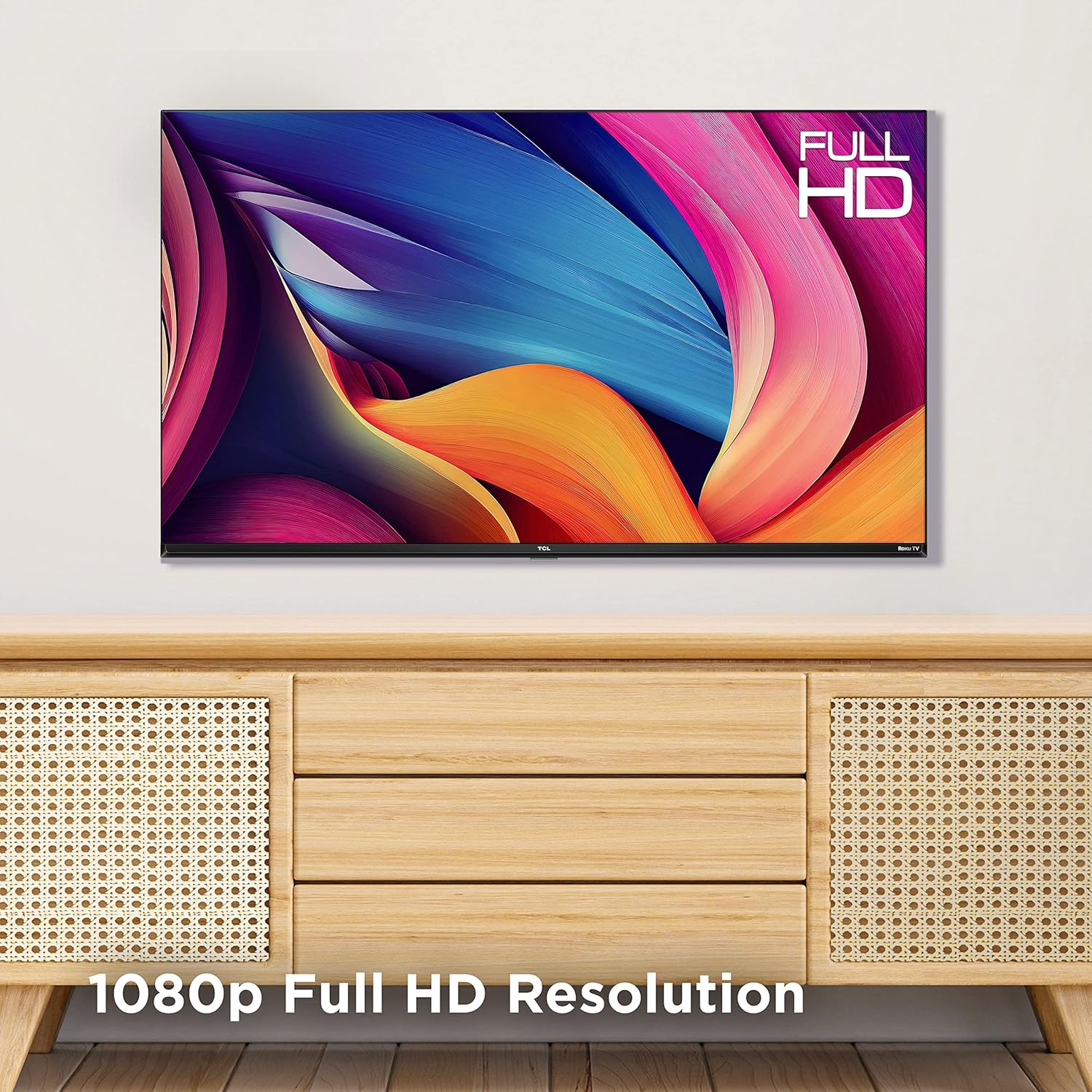 TCL 32-Inch Class S3 1080p LED Smart TV with Roku TV (32S350R, 2023 Model), Compatible with Alexa, Google Assistant, and Apple HomeKit, Streaming FHD Television, Black