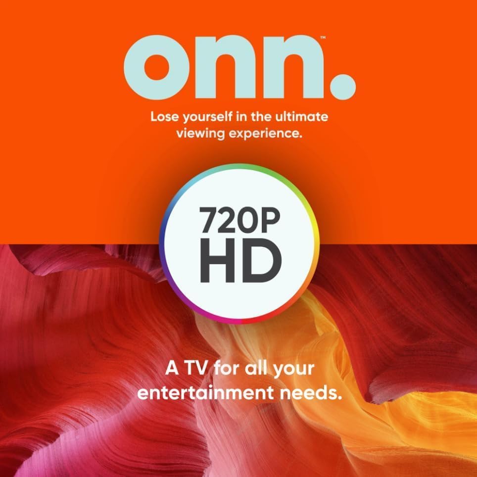 ONN 32-inch Roku Smart TV LED + Free Wall Mount with Wi-Fi Connectivity and Mobile App| Flat Screen TV Compatible with Apple Home Kit| Alexa and Google Assistant (Renewed)