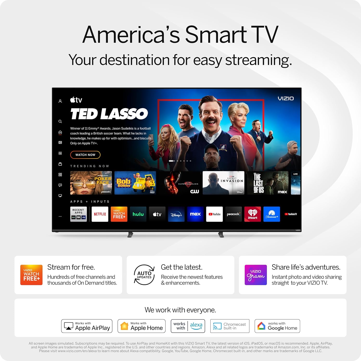 VIZIO M55Q6L4 55 inchesClass Quantum 4K QLED HDR Smart TV