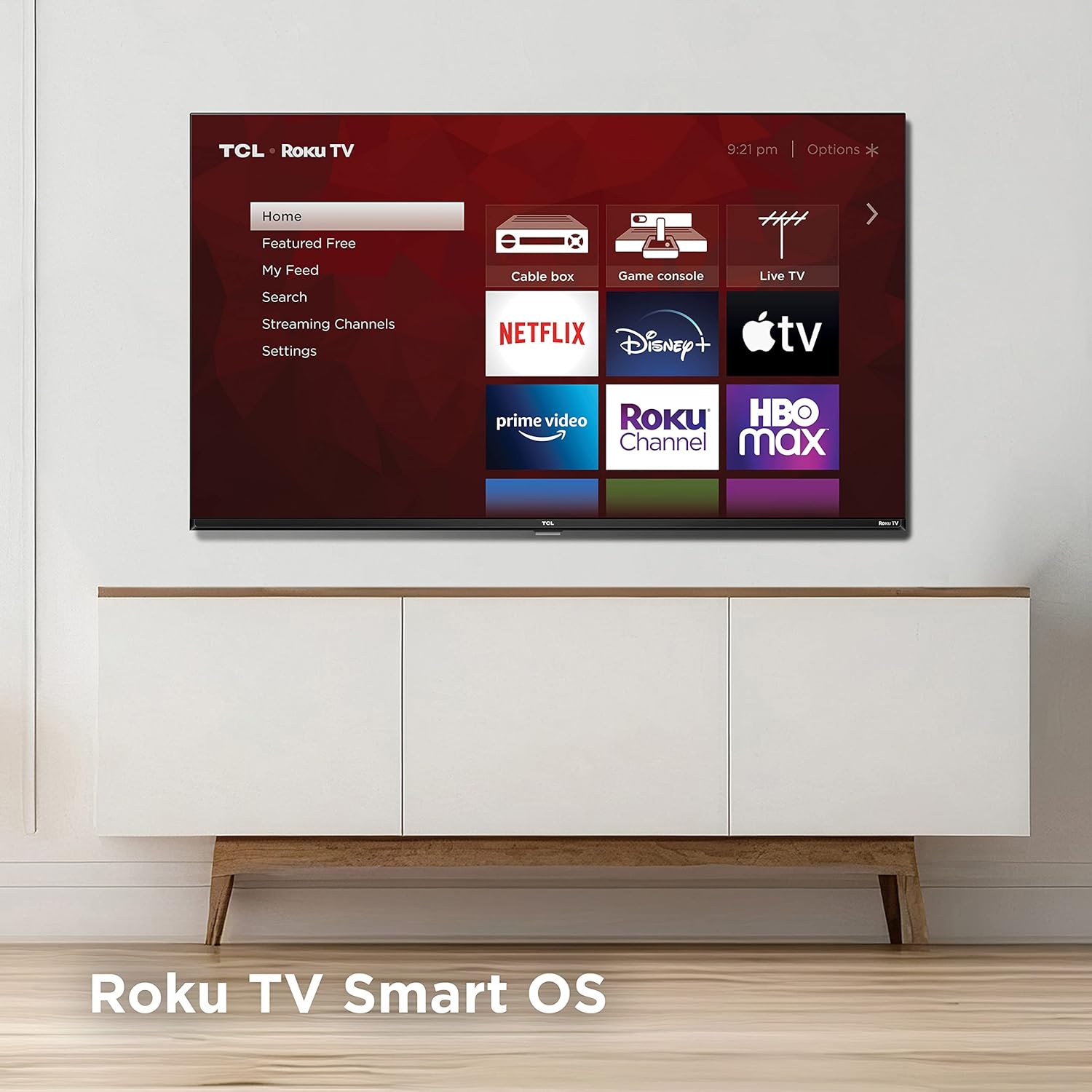 TCL 32-Inch Class S3 1080p LED Smart TV with Roku TV (32S350R, 2023 Model), Compatible with Alexa, Google Assistant, and Apple HomeKit, Streaming FHD Television, Black