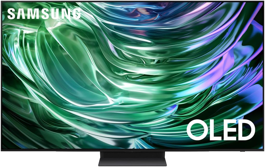 Samsung QN65S90DAFXZA 65 Inch 4K OLED Smart TV with Dolby Atmos and 3 Year Amber Protection Plan (2024)