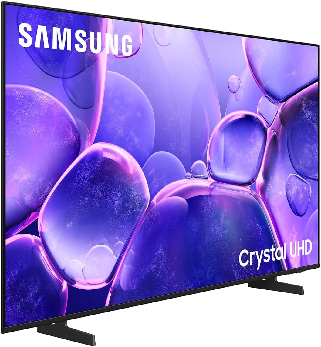 Samsung 43 Inch Smart TV 2025 Class U8000 Series Crystal UHD 4K Smart Tizen TV with Bluetooth, Motion Xcelerator (Renewed)