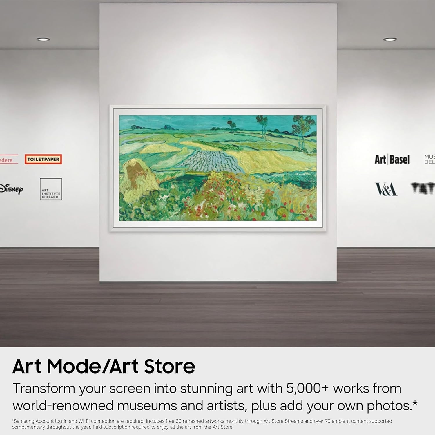 Samsung 55” Class The Frame Pro Series, Neo QLED 4K, Samsung Vision AI Smart TV, Smart Tizen TV, 2026 (QN55LS03HWFXZA)