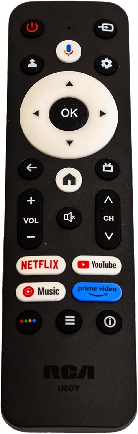 RCA 50-Inch UHD Smart Google TV, Frameless LED Display with HDR10, Wi-Fi and Bluetooth, Built-in Google Assistant, Compatible with Alexa