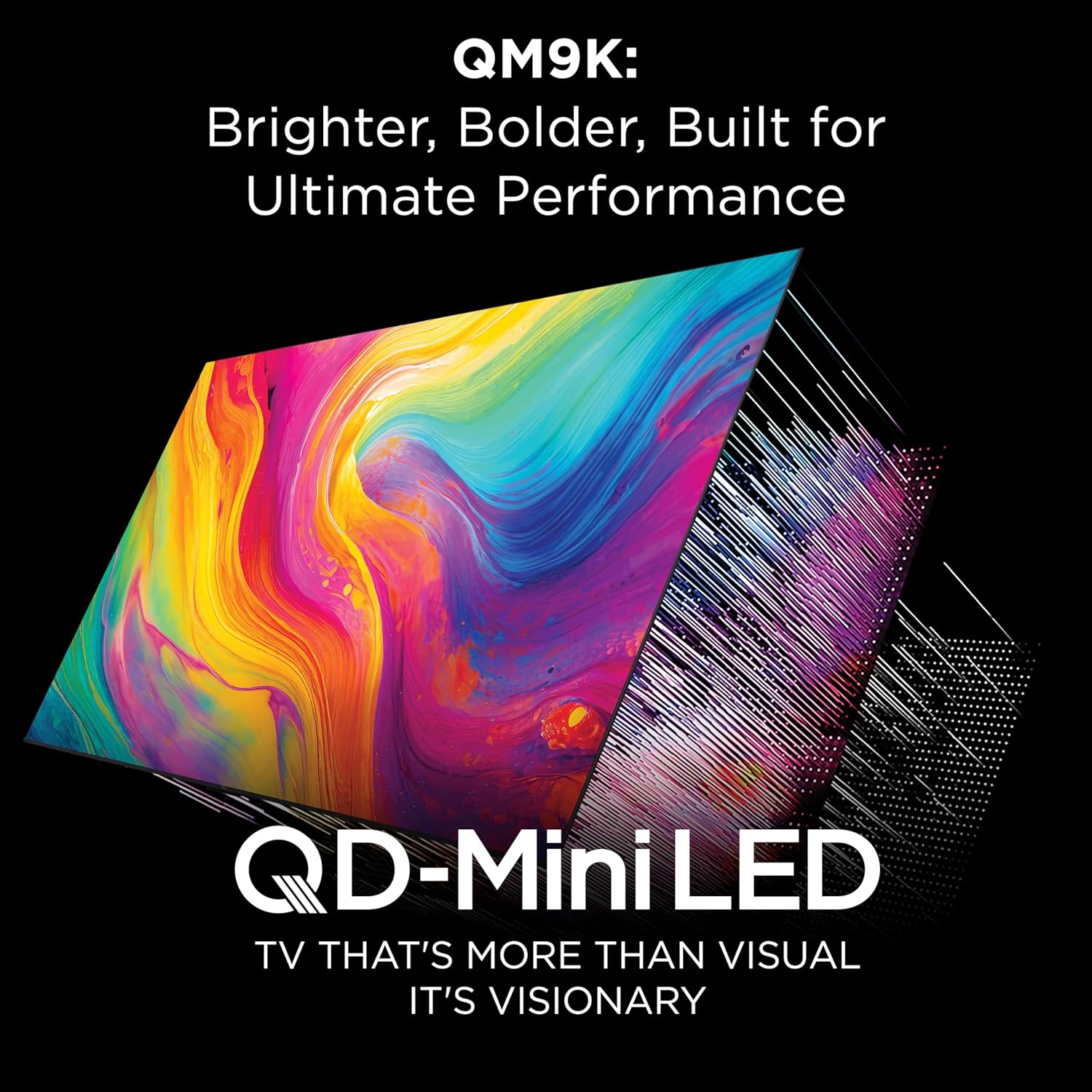 TCL 98 Inch Class QM9K Series| Mini LED QLED 4K| 98QM9K, Latest Model| 144HZ Peak Brightness & Contrast Dolby Vision| Up to LD6K Precise Dimming| AI Smart Google TV| Dolby Atmos Bang & Olufsen