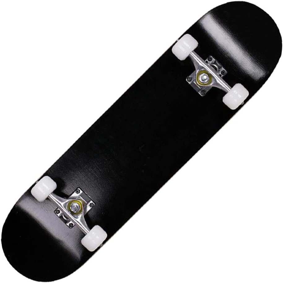 Standard Skateboards for Beginners, Kids, Boys, Girls, Youths, Adults, Starter-Complete Skate Boards, 31'' x 8'', Maple Wood Skateboard.