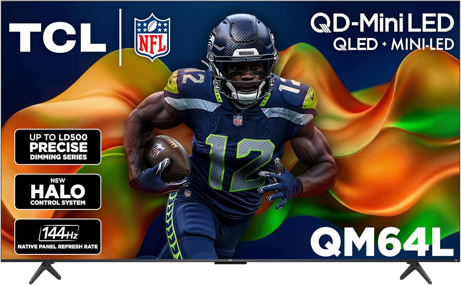 TCL 55 Inch Class QM64L Series| Mini LED QLED 4K HDR| 55QM64L, 2026 Model| 120HZ-144HZ High Brightness Smart Fire TV Dolby Atmos Onkyo Audio| Voice Remote with Alexa+ Gaming Streaming Television