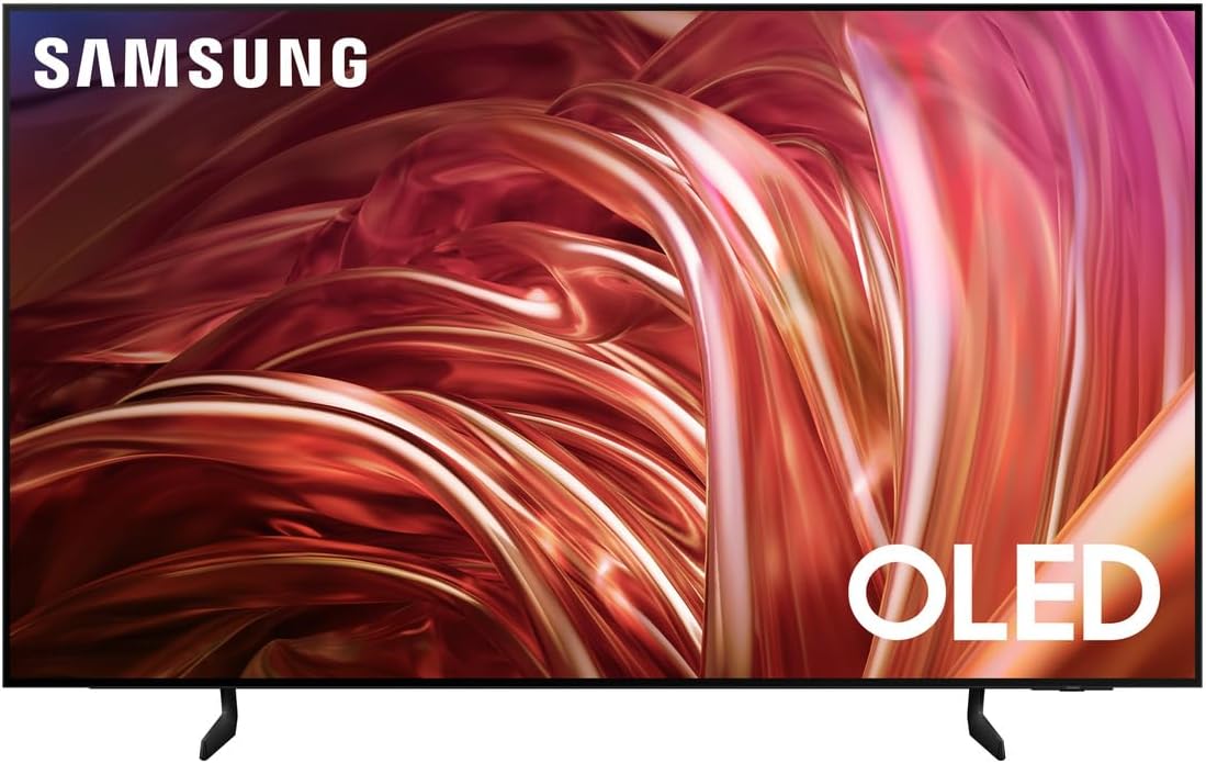 Samsung QN55S85DAEXZA 55 Inch OLED 4K Smart TV with Q-Symphony and 2 Year Amber Protection Plan (2024)