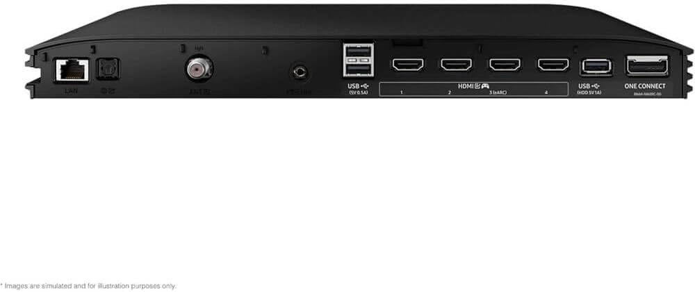 Samsung QN65S95FAFXZAOLED S95F 65-Inch QD-OLED 4K Smart TV with Quantum Dot HDR Pro, Glare-Free Screen, 165Hz Refresh Rate, Dolby Atmos, Alexa Built-in + UAX HDMI Cable + CPS 2-Year Protection Plan