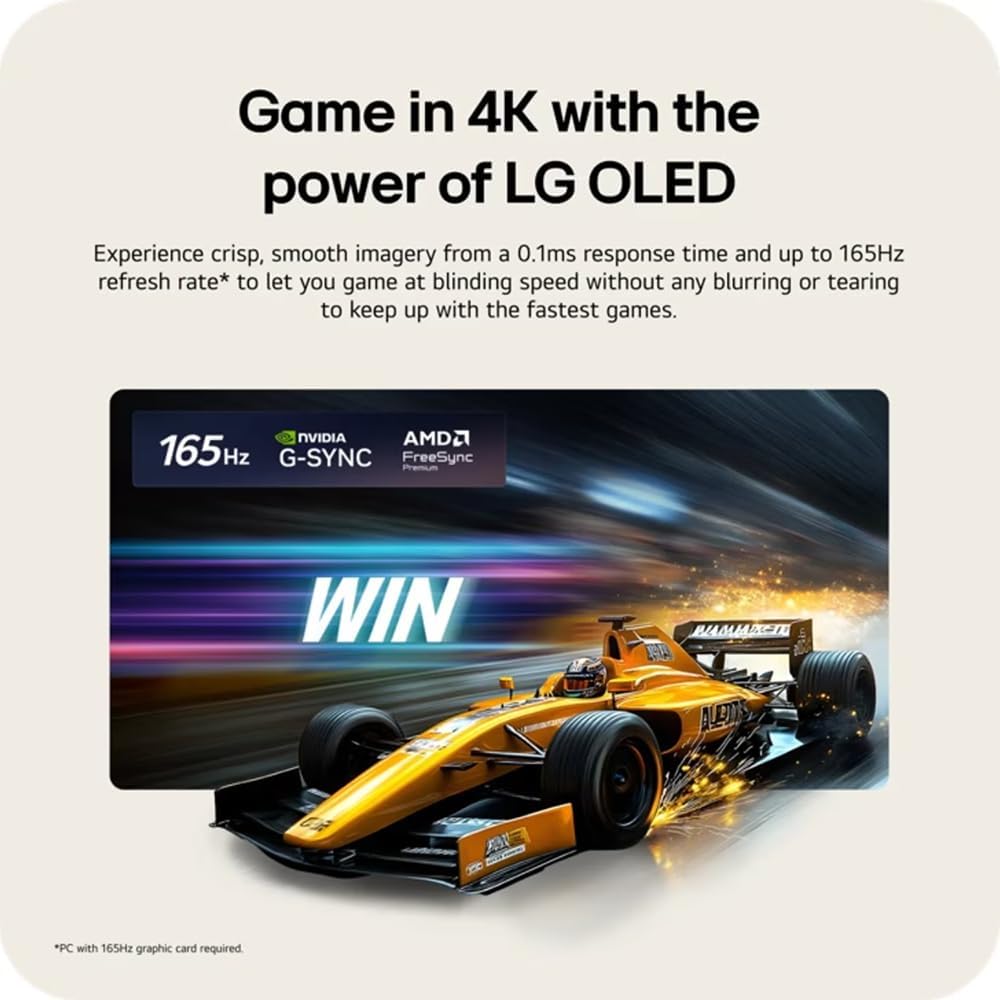 LG 65 inch OLED evo AI C6 4K Smart webOS TV (2026) OLED65C6PUA.AUS Bundle with 1 YR CPS Enhanced Protection Pack, 2X 6FT HDMI Cable and Deco Gear Home Theater Beginner's Guide