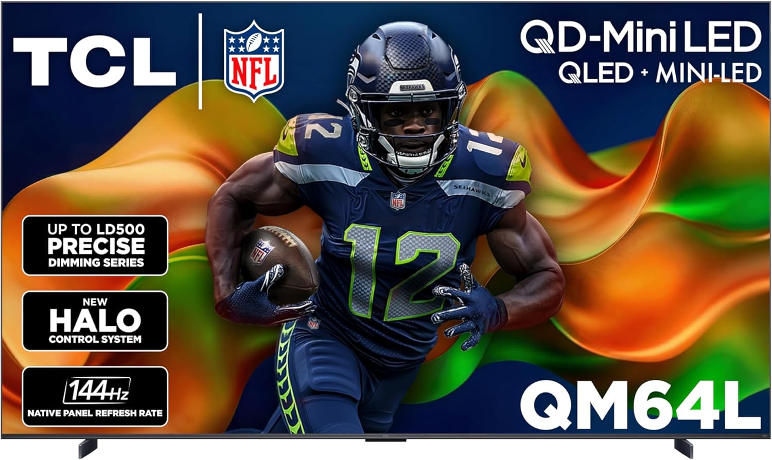 TCL 55 Inch Class QM64L Series| Mini LED QLED 4K HDR| 55QM64L, 2026 Model| 120HZ-144HZ High Brightness Smart Fire TV Dolby Atmos Onkyo Audio| Voice Remote with Alexa+ Gaming Streaming Television