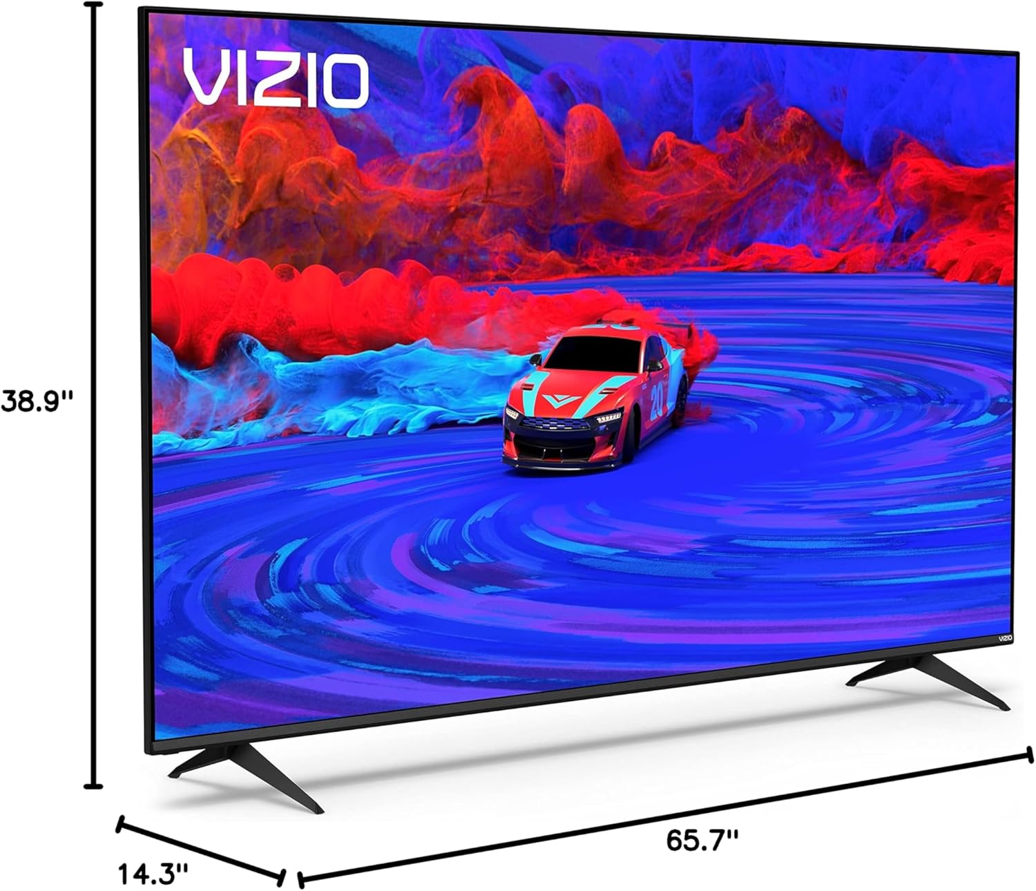 VIZIO 75-Inch M-Series 4K QLED HDR Smart TV with Voice Remote, Dolby Vision, HDR10+, Alexa Compatibility, VRR with AMD FreeSync, M75Q6-J03, 2022 Model