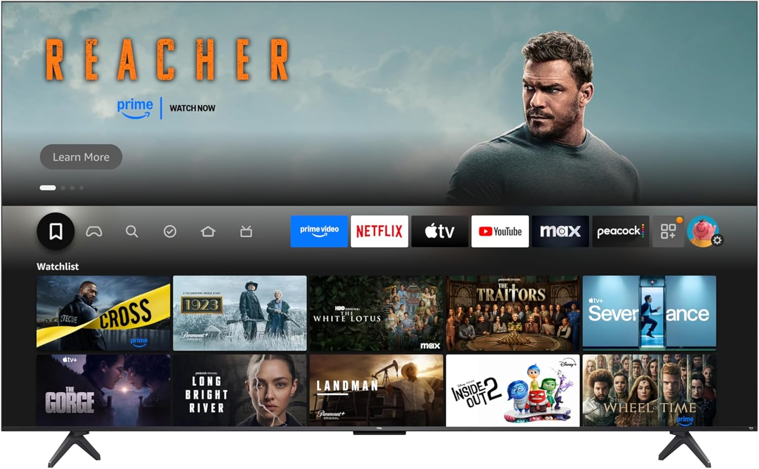 TCL 55 Inch Class QM64L Series| Mini LED QLED 4K HDR| 55QM64L, 2026 Model| 120HZ-144HZ High Brightness Smart Fire TV Dolby Atmos Onkyo Audio| Voice Remote with Alexa+ Gaming Streaming Television