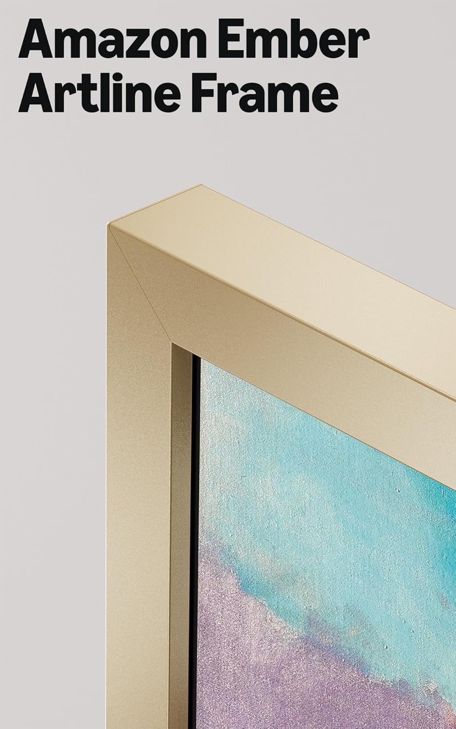 Amazon Ember Artline Pale Gold Frame for 65