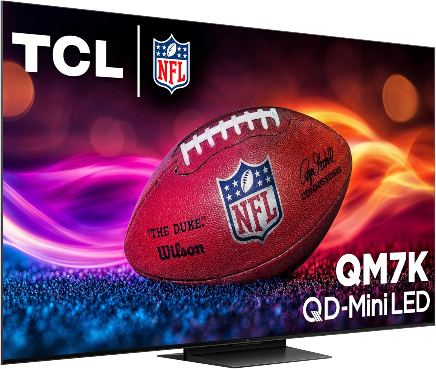 TCL 65 Inch Class QM7K Series| Mini LED QLED 4K HDR| 65QM7K, 2025 Model| 120HZ-144HZ Anti Reflective Screen Smart Google TV Dolby Atmos Onkyo Audio| Voice Remote Alexa Gaming Streaming Television