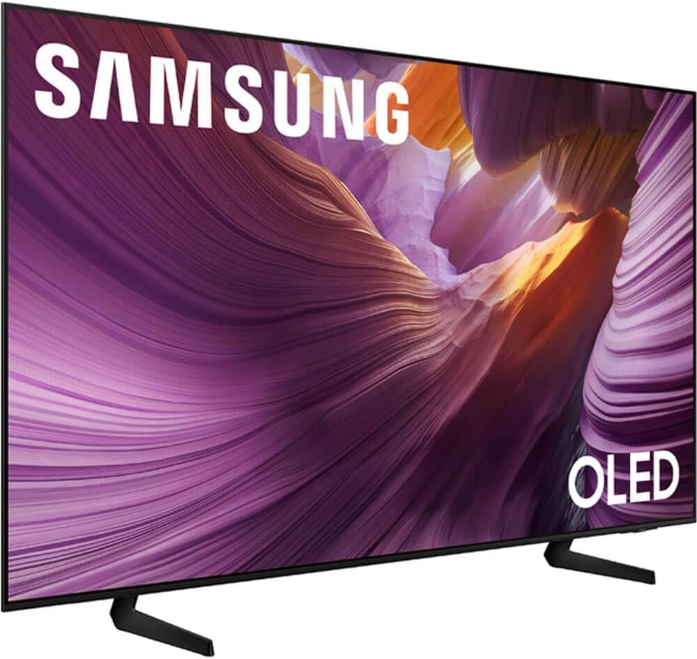 Samsung 55 Inch Class S85F Series 4K OLED Vision AI Smart Tizen TV with HDR Dolby Atmos + HDMI Cable + Streaming Bundle + 12 Month CPS Protection