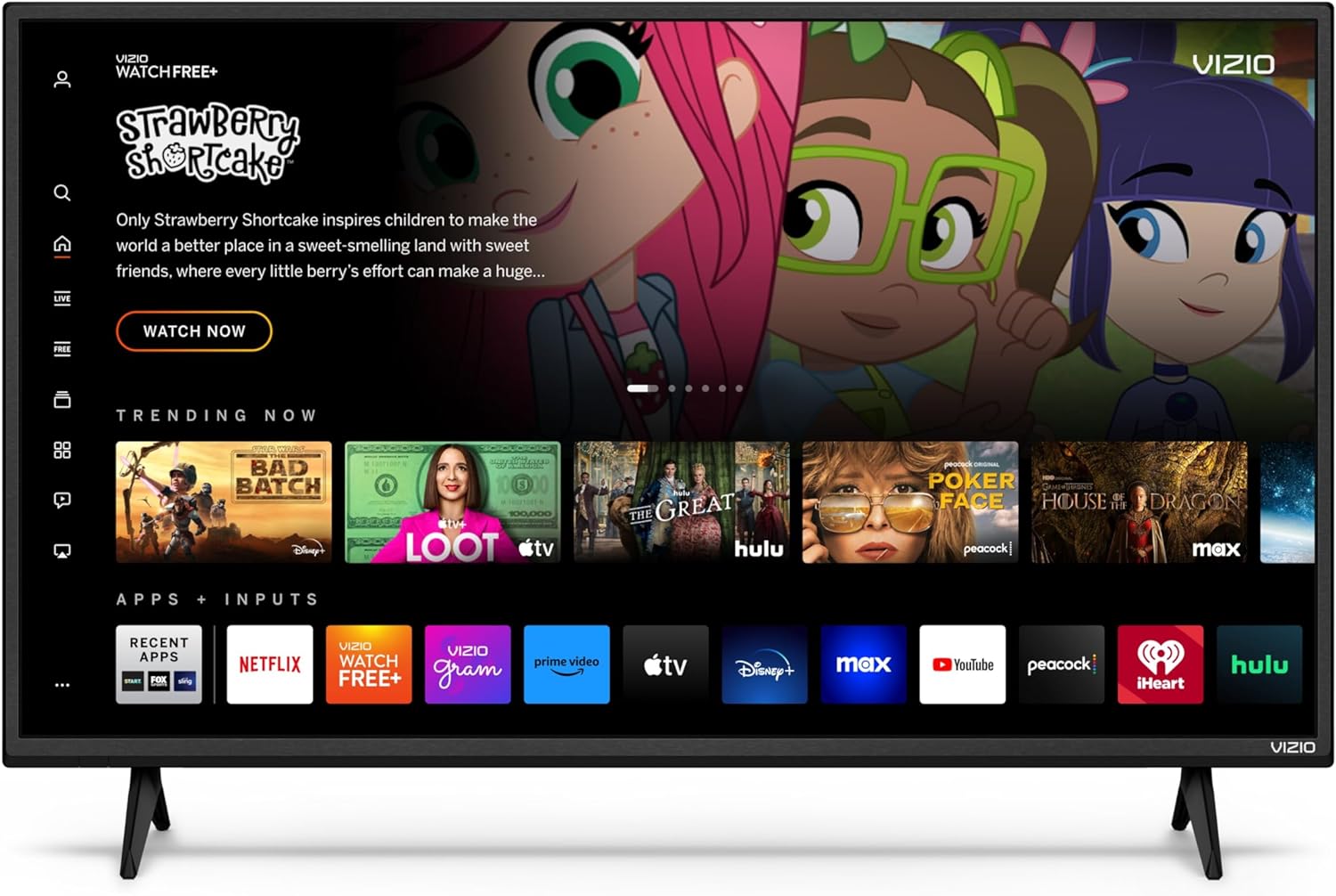 VIZIO 24-inch D-Series Full HD 1080p Smart TV with Apple AirPlay and Chromecast Built-in, Alexa Compatibility, D24f-J09, 2022 Model