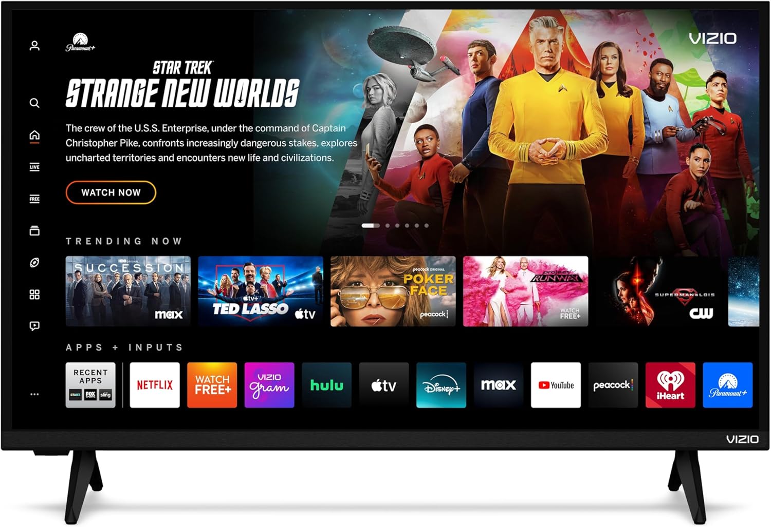VIZIO 40-inch Full HD 1080p Smart TV with DTS Virtual:X, Alexa Compatibility, Google Cast Built-in, Bluetooth Headphone Capable, (VFD40M-08 New)