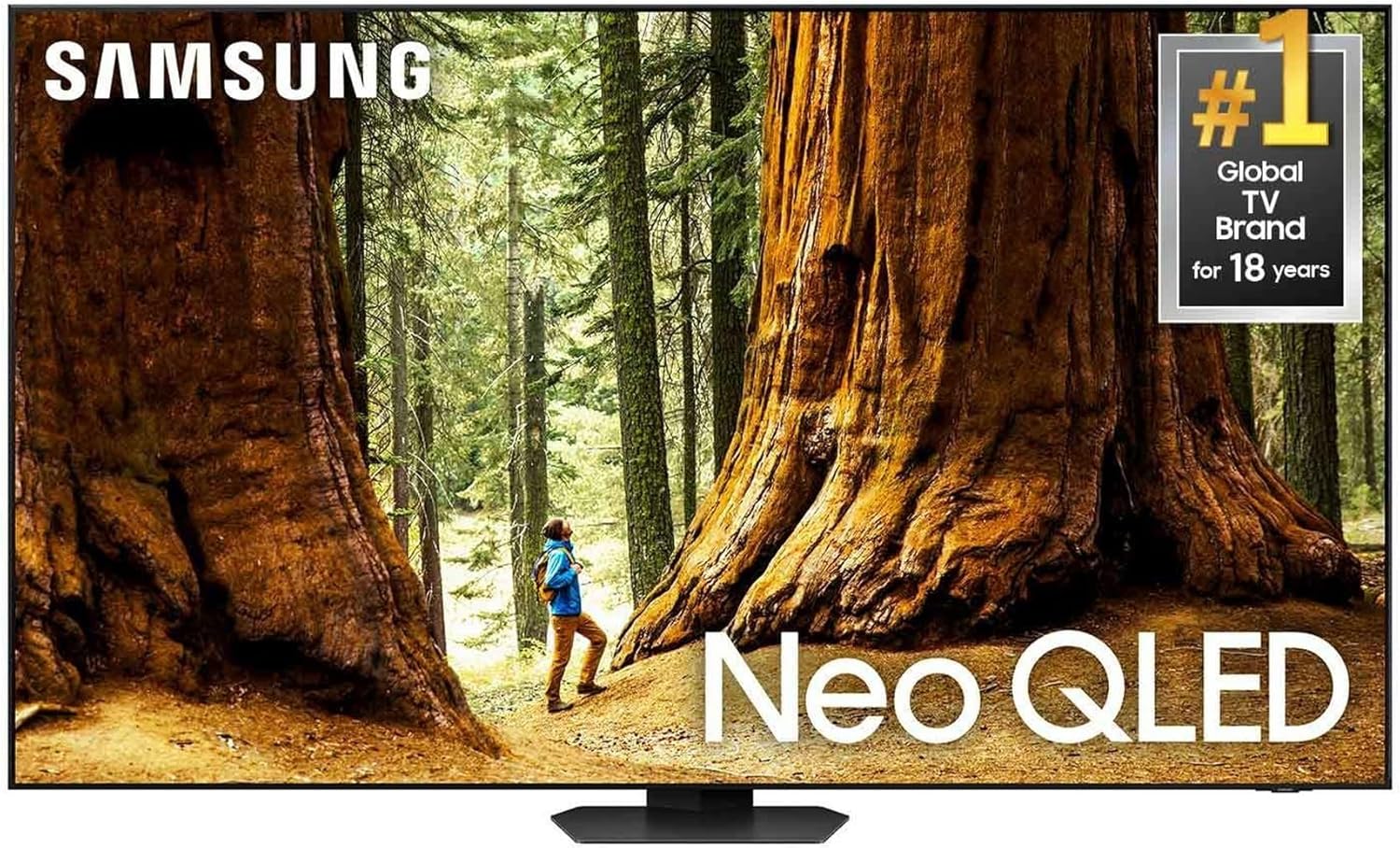Samsung QN98QN90DAFXZA 98 Inch Neo QLED TV with 4K AI Upscaling and a 2-Year Amber Protection Plan (2024)