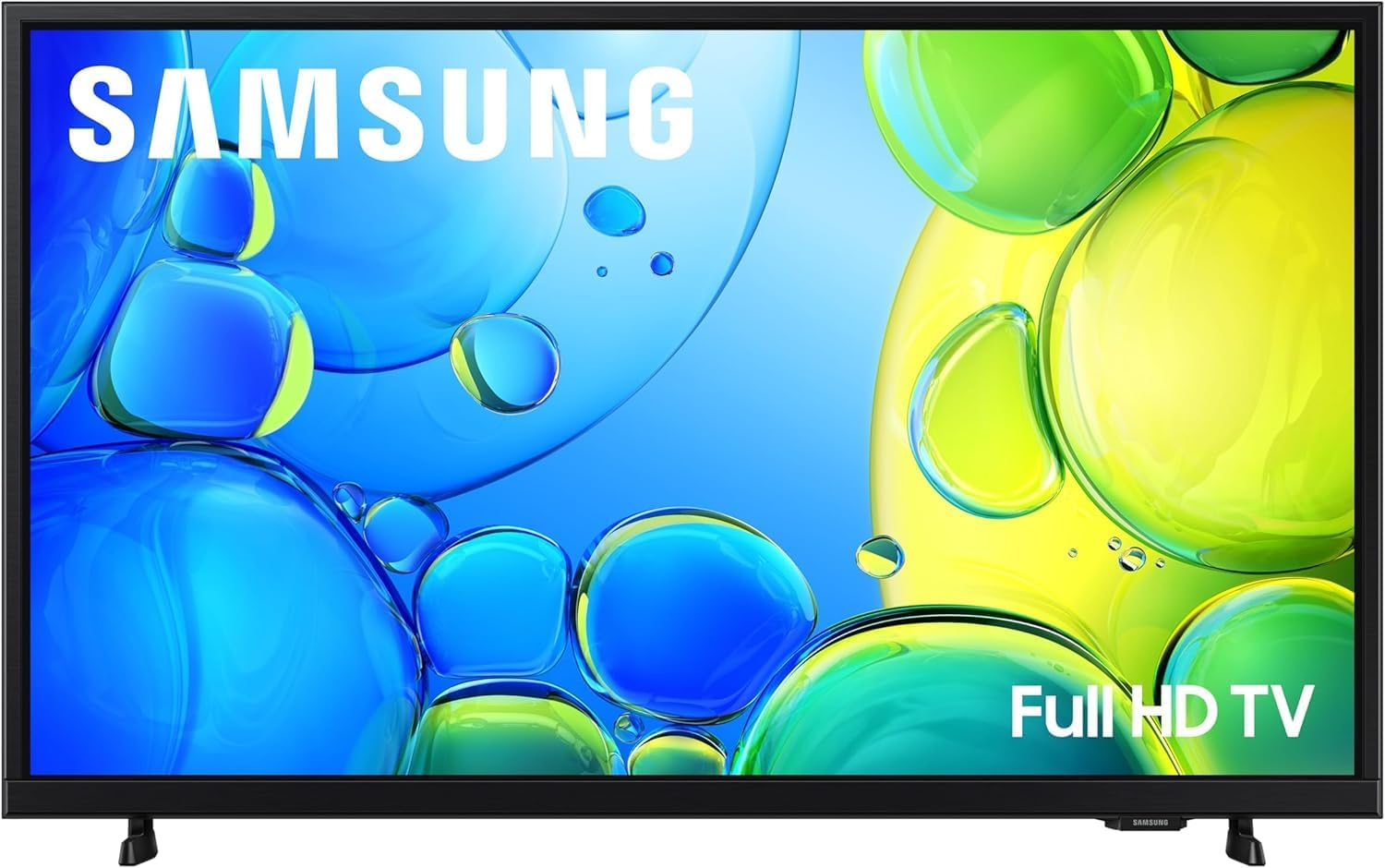 Samsung 32-Inch Smart LED TV Bundle – Full HD 1080p, HDR, Bluetooth, with 12 Month CPS Protection, AUX HDMI Cable, and Screen Cleaning