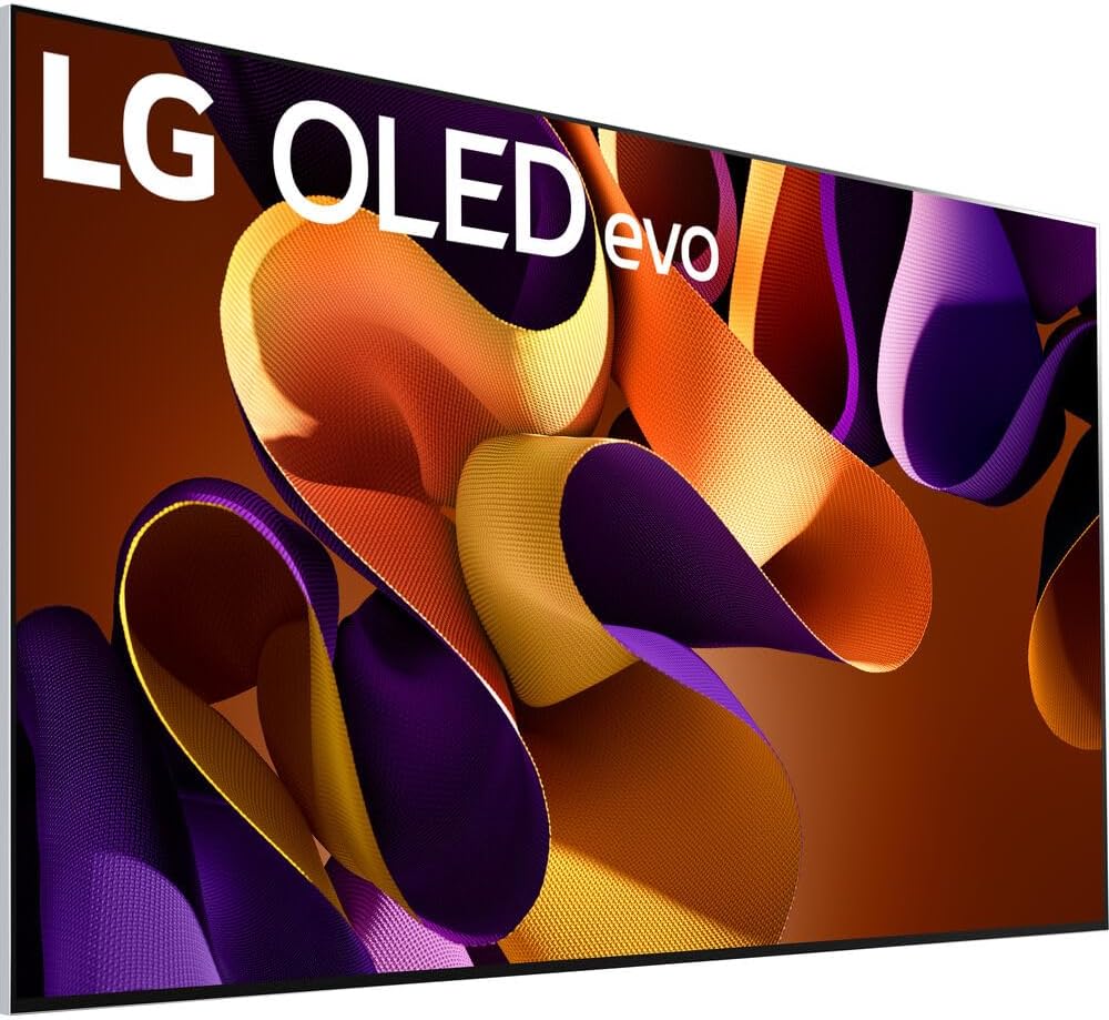 LG OLED77G4WUA 77 Inch OLED evo G4 Series Smart TV 4K HDR (Renewed)