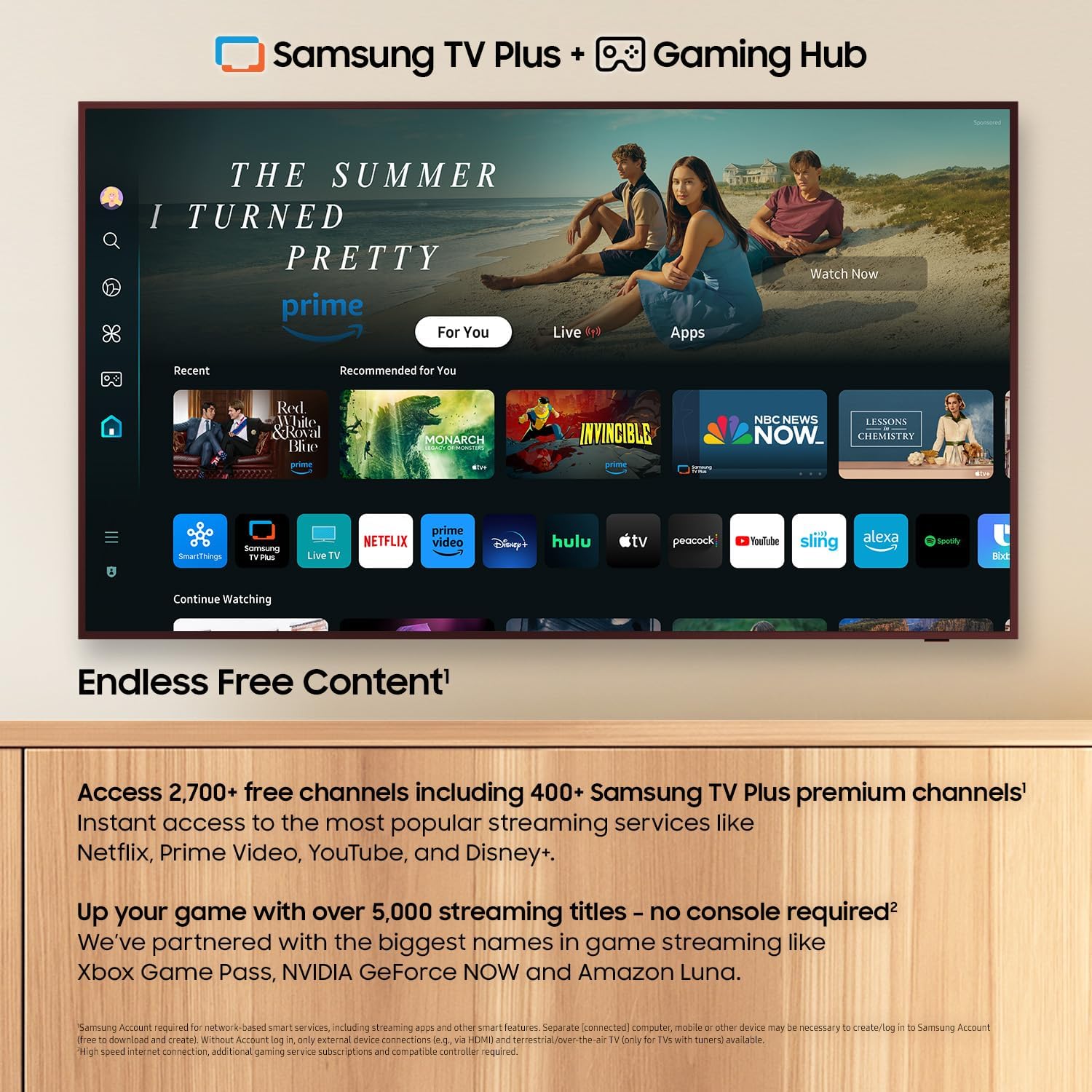 SAMSUNG 55-Inch Class QLED 4K LS03D The Frame Series Quantum HDR Smart TV with Dolby Atmos, Art Mode, Anti-Reflection, Customizable Frame, Slim Fit Wall Mount with Alexa Built-in (QN55LS03D, 2024 Model)