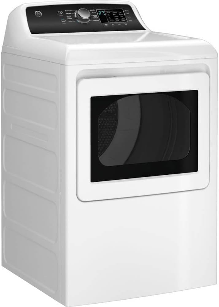 GE 7.4 cuft. Electric Dryer with Sensor Dry in White GTD58EBSVWS