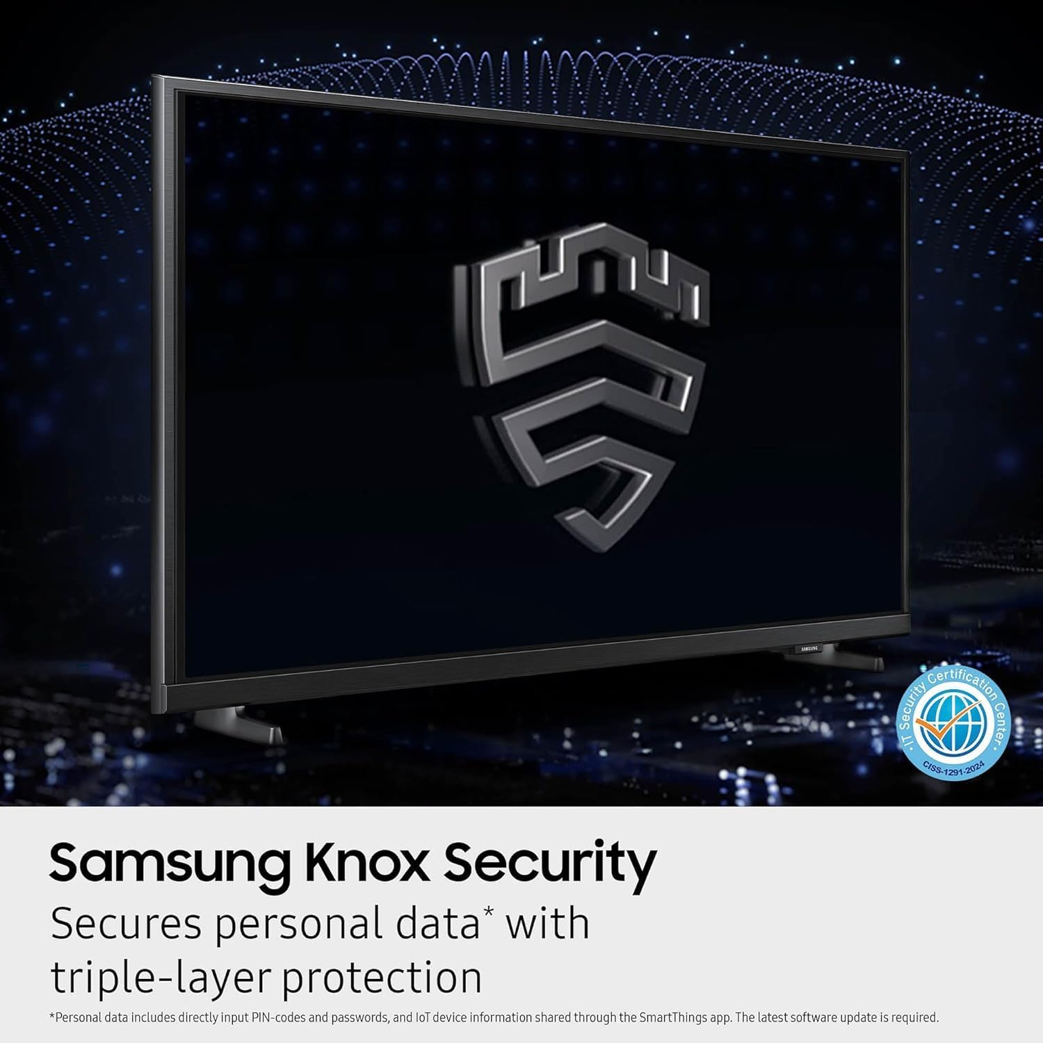Samsung 32-Inch Smart LED TV Bundle – Full HD 1080p, HDR, Bluetooth, with 12 Month CPS Protection, AUX HDMI Cable, and Screen Cleaning