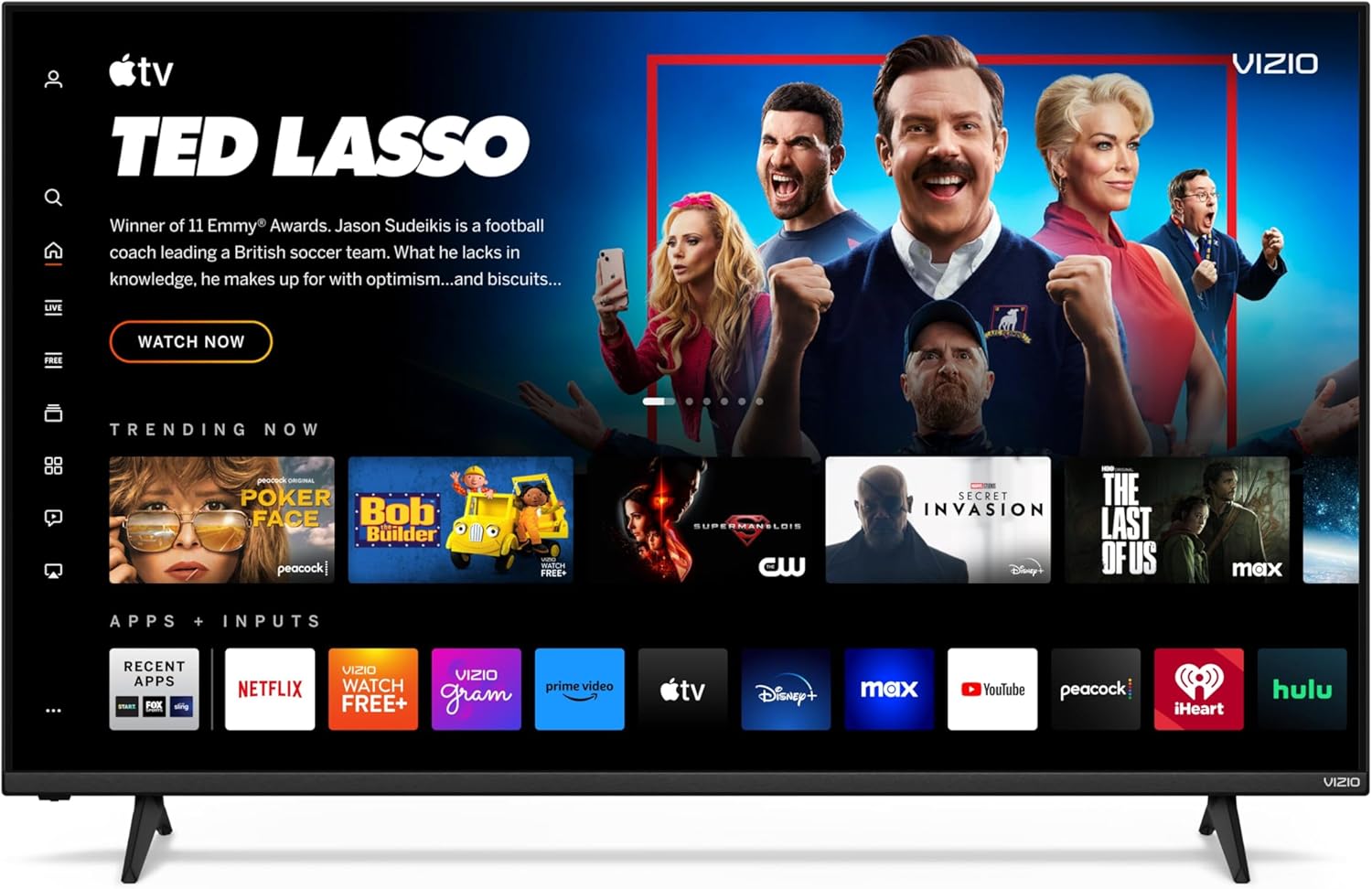 VIZIO 55-inch V-Series 4K LED HDR Smart TV with Dolby Vision, WiFi 6E, Bluetooth Headphone Capable, Gaming Engine & Alexa Compatibility, V555M-K01, 2023 Model