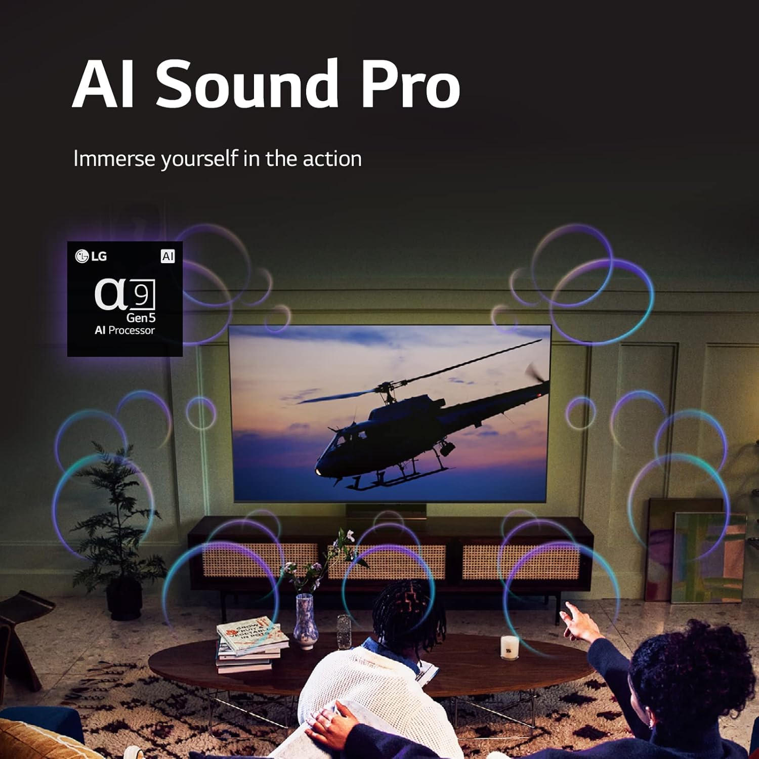 LG 55-Inch Class OLED evo Gallery Edition G2 Series Alexa Built-in 4K Smart TV, 120Hz Refresh Rate, AI-Powered, Dolby Vision IQ and Atmos, WiSA Ready, Cloud Gaming (OLED55G2PUA, 2022)