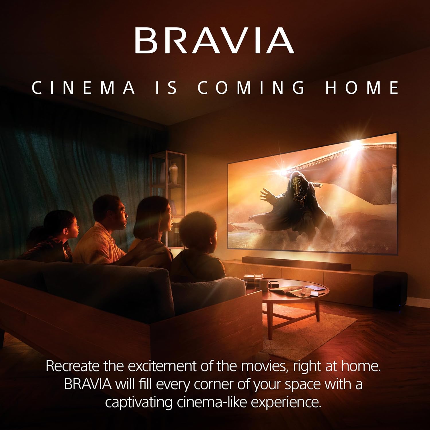 Sony BRAVIA 5 65 Inch TV, Mini LED, 4K Smart Google TV, XR Processor with AI Technology, 120hz Television with Dolby Vision/Atmos, Exclusive Features for PlayStation®5, K-65XR50