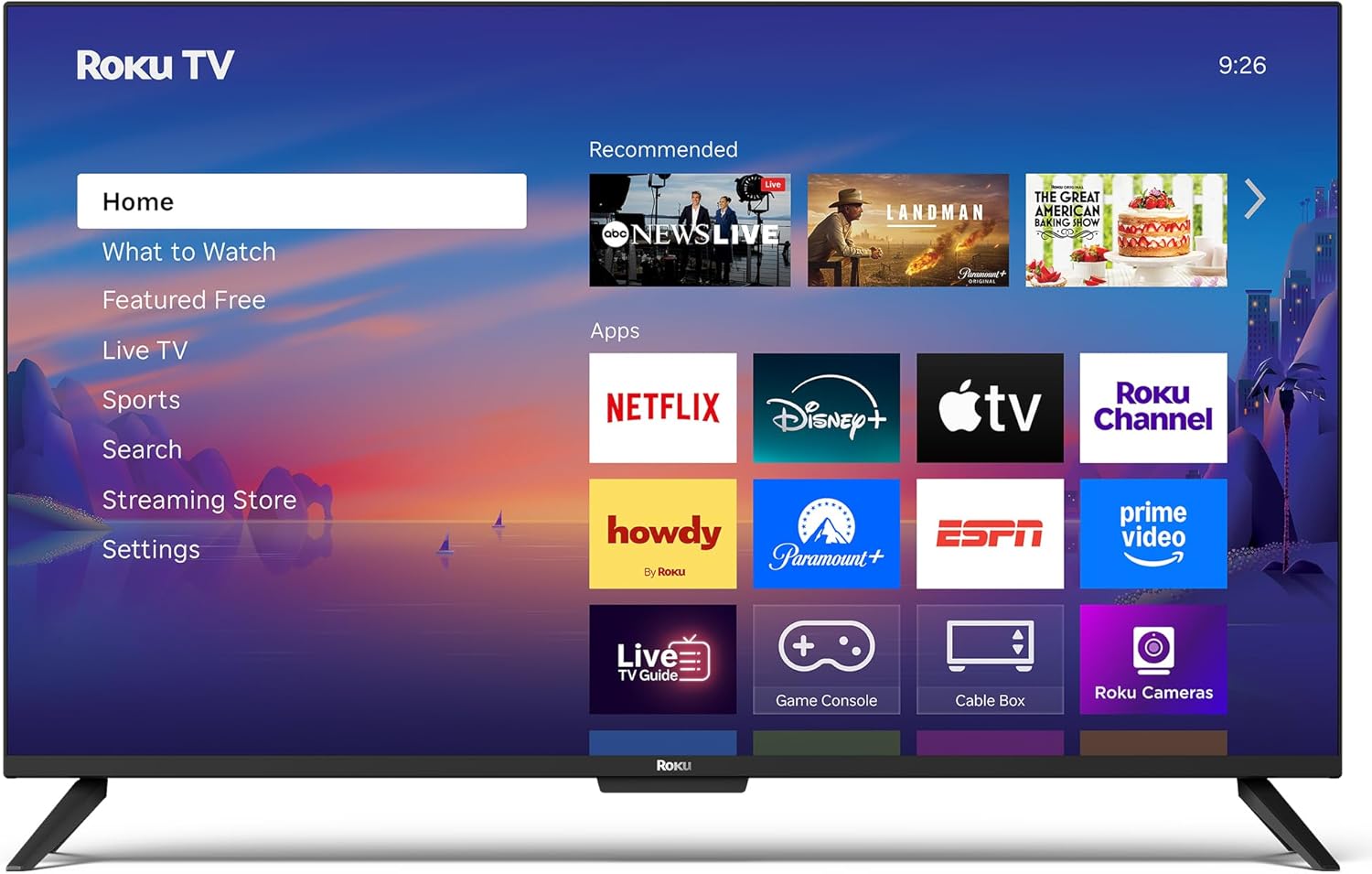 Roku Smart TV – 43-Inch Select Series 4K HDR RokuTV with Roku Enhanced Voice Remote, Brilliant 4K Picture, Automatic Brightness, & Seamless Streaming – Live Local News, Sports, Family Entertainment