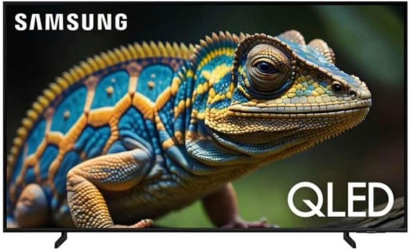 Samsung 32-Inch Class QLED 4K Q60D Series Quantum HDR Smart TV with Object Tracking Sound Lite, Motion Xcelerator, Slim Design, Gaming Hub, Alexa Built-in (QN32Q60D, 2024 Model)