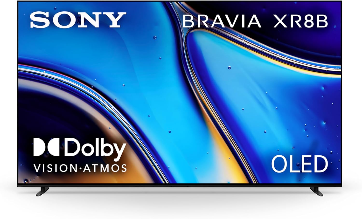 Sony 65 Inch OLED 4K Ultra HD TV BRAVIA XR8B Smart Google TV with Dolby Vision HDR and Exclusive Features for PlayStation® 5 (K-65XR8B)
