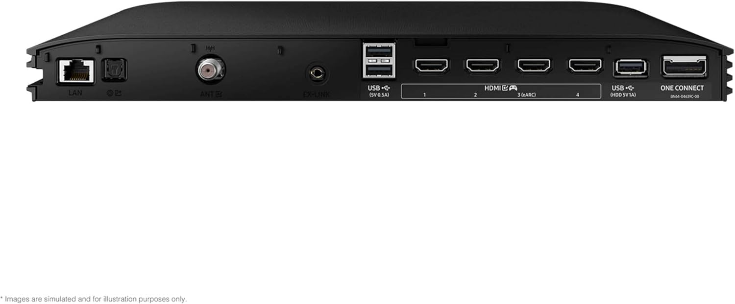 Samsung QN83S95FAEXZA 83 Inch OLED HDR Pro 4K Smart TV with Q-Symphony Pro and 6 Year Amber Protection Plan (2025)