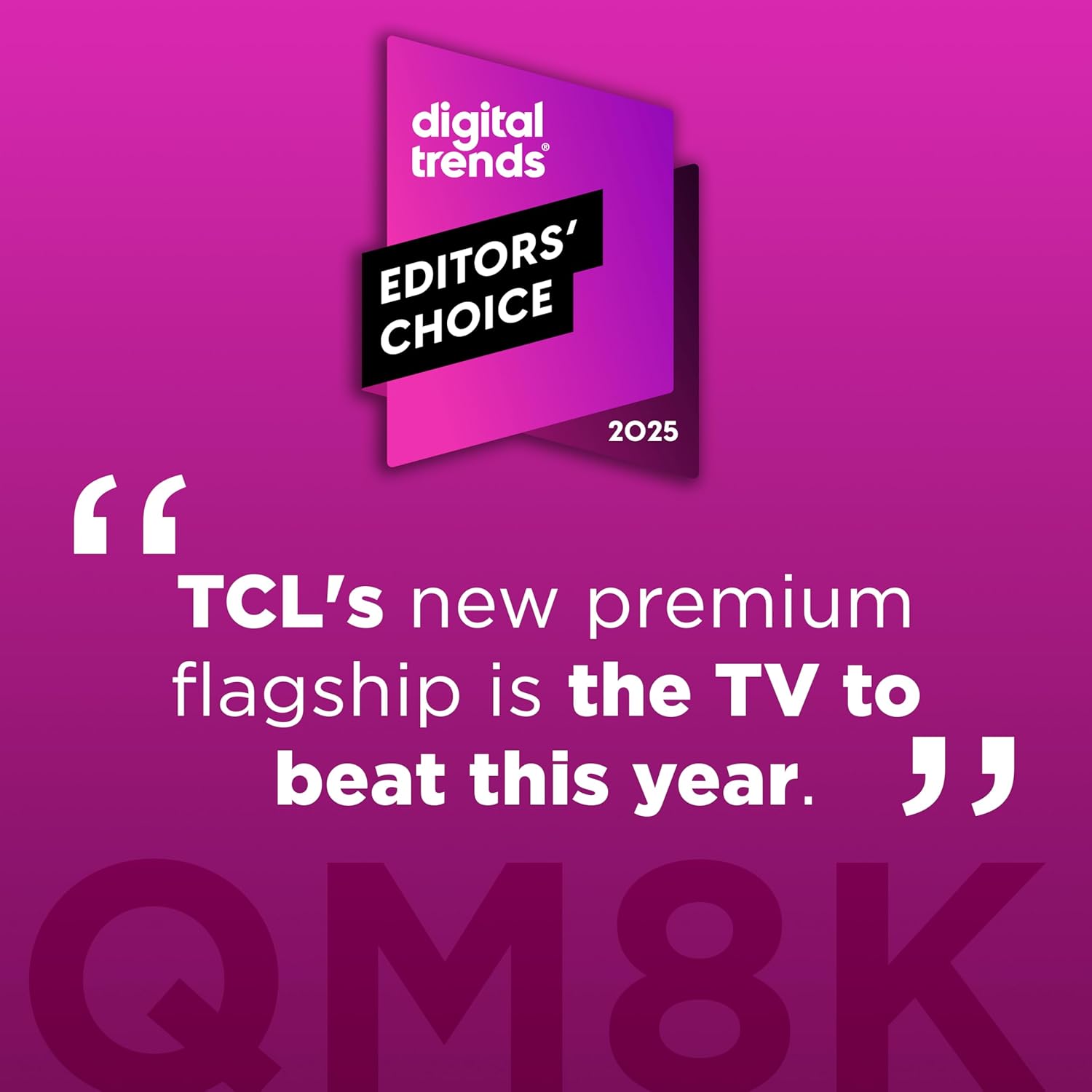 TCL 75 Inch Class QM8K Series| Mini LED QLED 4K HDR| 75QM8K, 2025 Model| 120HZ-144HZ Anti Reflective Wide Angle Screen Smart Google TV Dolby Atmos| Voice Remote Alexa Gaming Streaming Television
