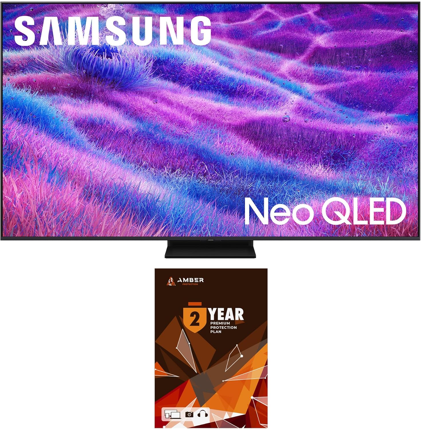 Samsung QN85QN80FAFXZA 85 Inch Neo QLED QN80F Series Supreme UHD 4K TV with 2 Year Amber Protection Plan (2025)
