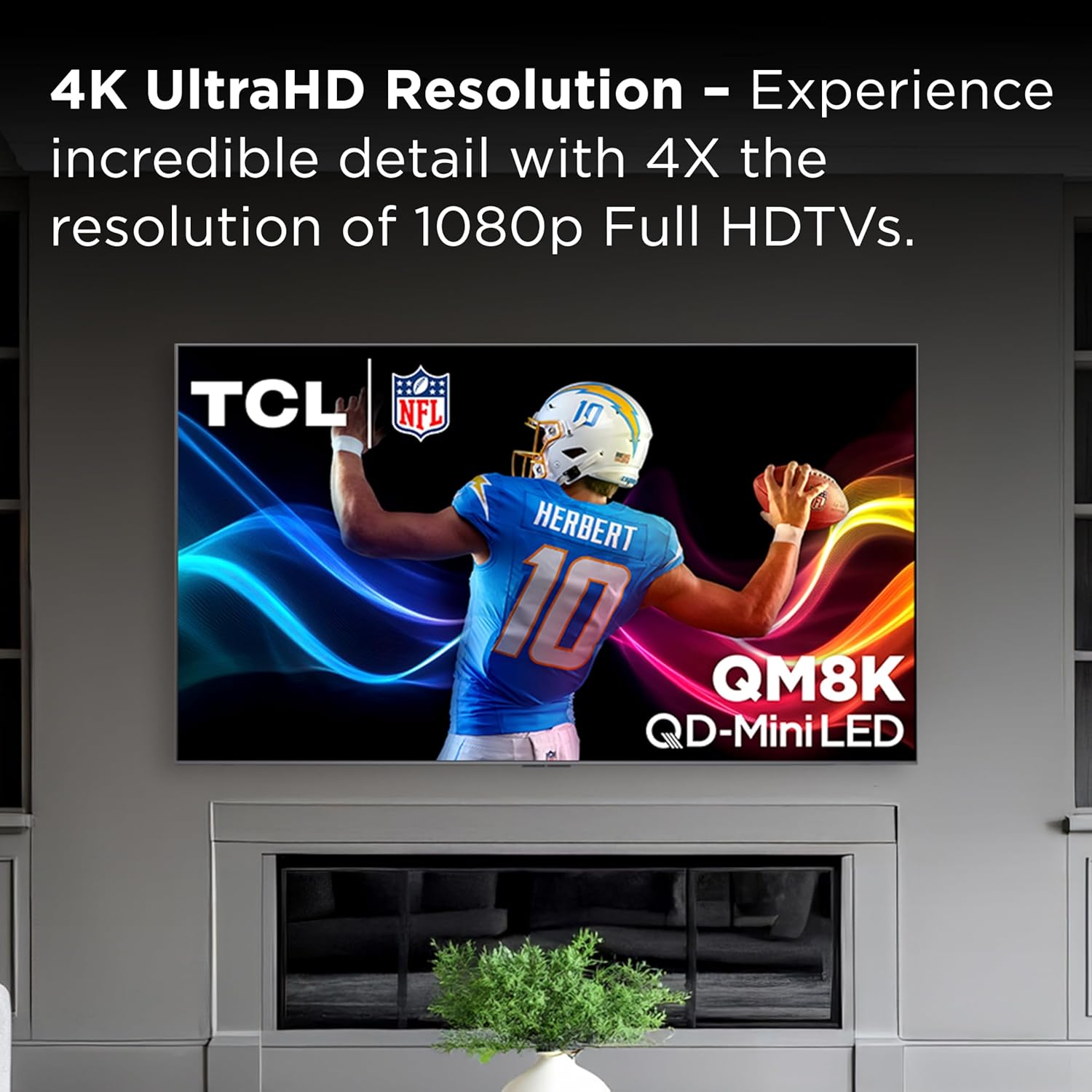 TCL 75 Inch Class QM8K Series| Mini LED QLED 4K HDR| 75QM8K, 2025 Model| 120HZ-144HZ Anti Reflective Wide Angle Screen Smart Google TV Dolby Atmos| Voice Remote Alexa Gaming Streaming Television