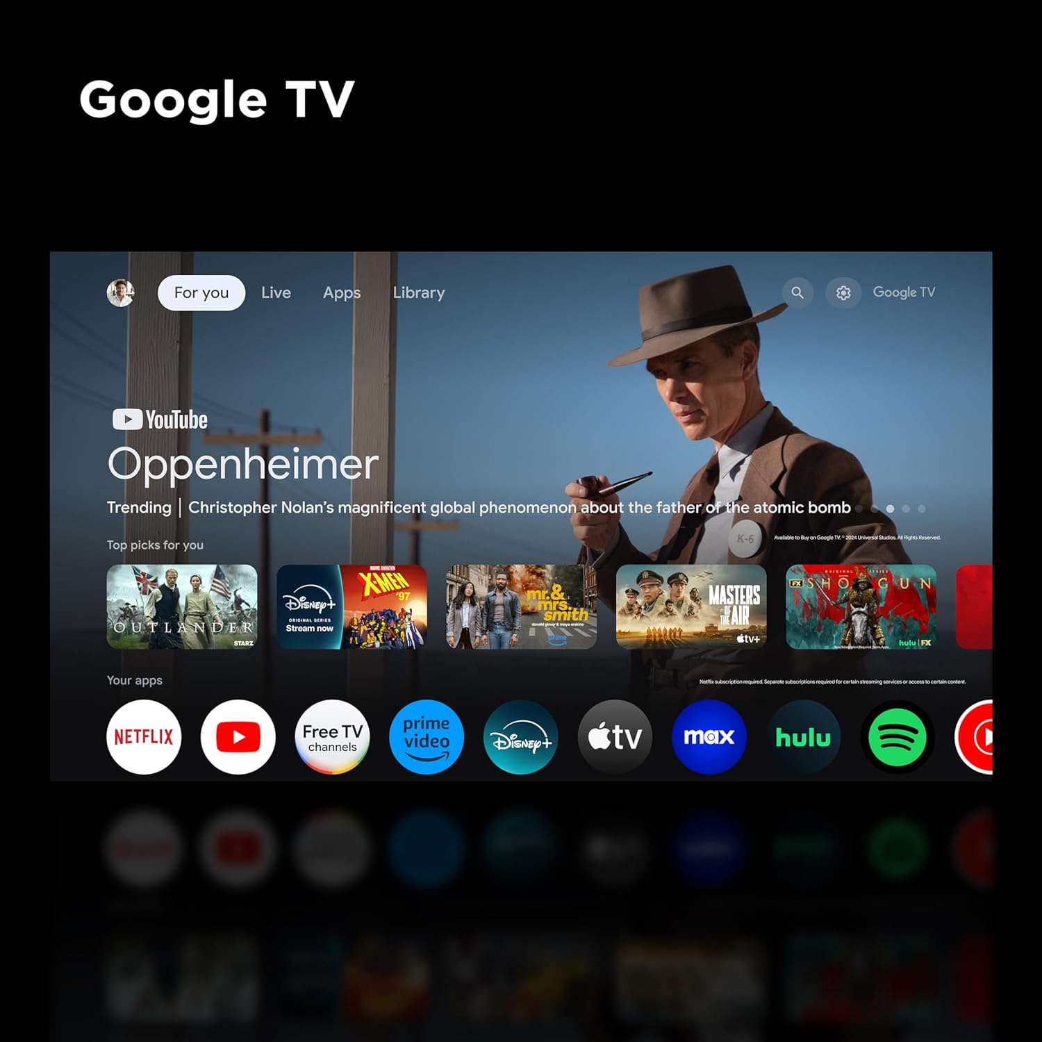 TCL 65 Inch Class QM7K Series| Mini LED QLED 4K HDR| 65QM7K, 2025 Model| 120HZ-144HZ Anti Reflective Screen Smart Google TV Dolby Atmos Onkyo Audio| Voice Remote Alexa Gaming Streaming Television