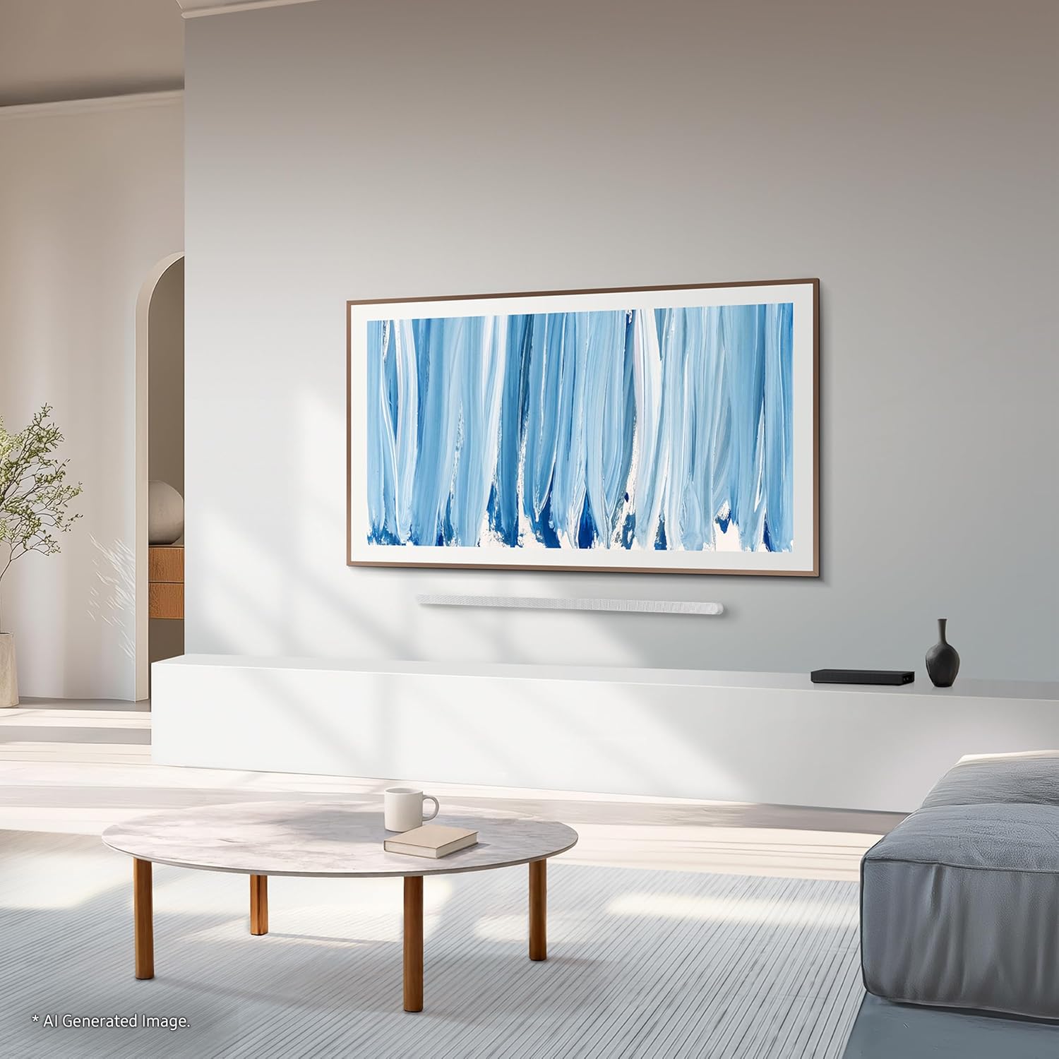 Samsung 55” Class The Frame Pro Series, Neo QLED 4K, Samsung Vision AI Smart TV, Smart Tizen TV, 2026 (QN55LS03HWFXZA)