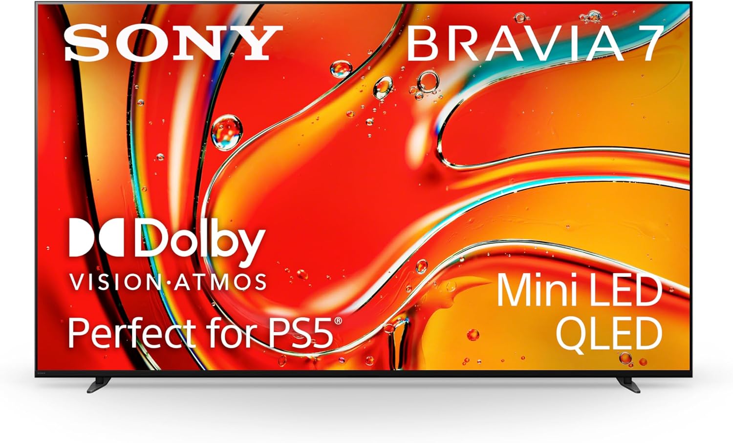 Sony 85 Inch Mini LED QLED 4K Ultra HD TV BRAVIA 7 Smart Google TV with Dolby Vision HDR and Exclusive Features for PlayStation®5 (K-85XR70)