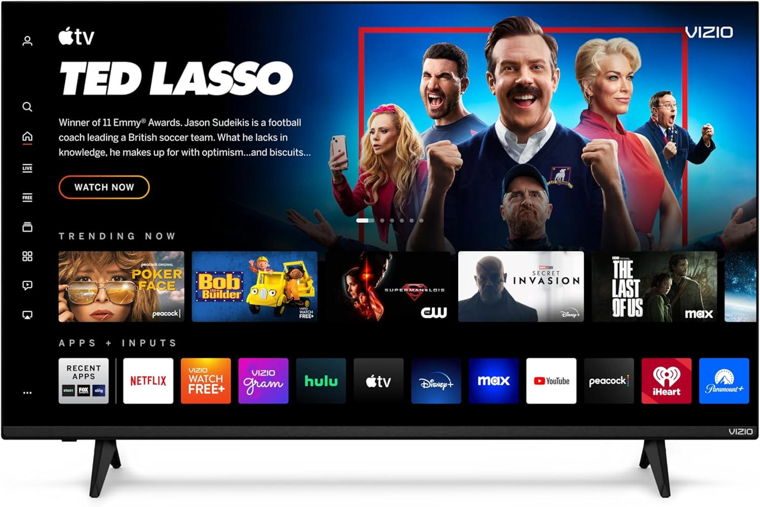 VIZIO 55-inch V-Series 4K LED HDR Smart TV with Dolby Vision, WiFi 6E, Bluetooth Headphone Capable, Gaming Engine & Alexa Compatibility, V555M-K01, 2023 Model