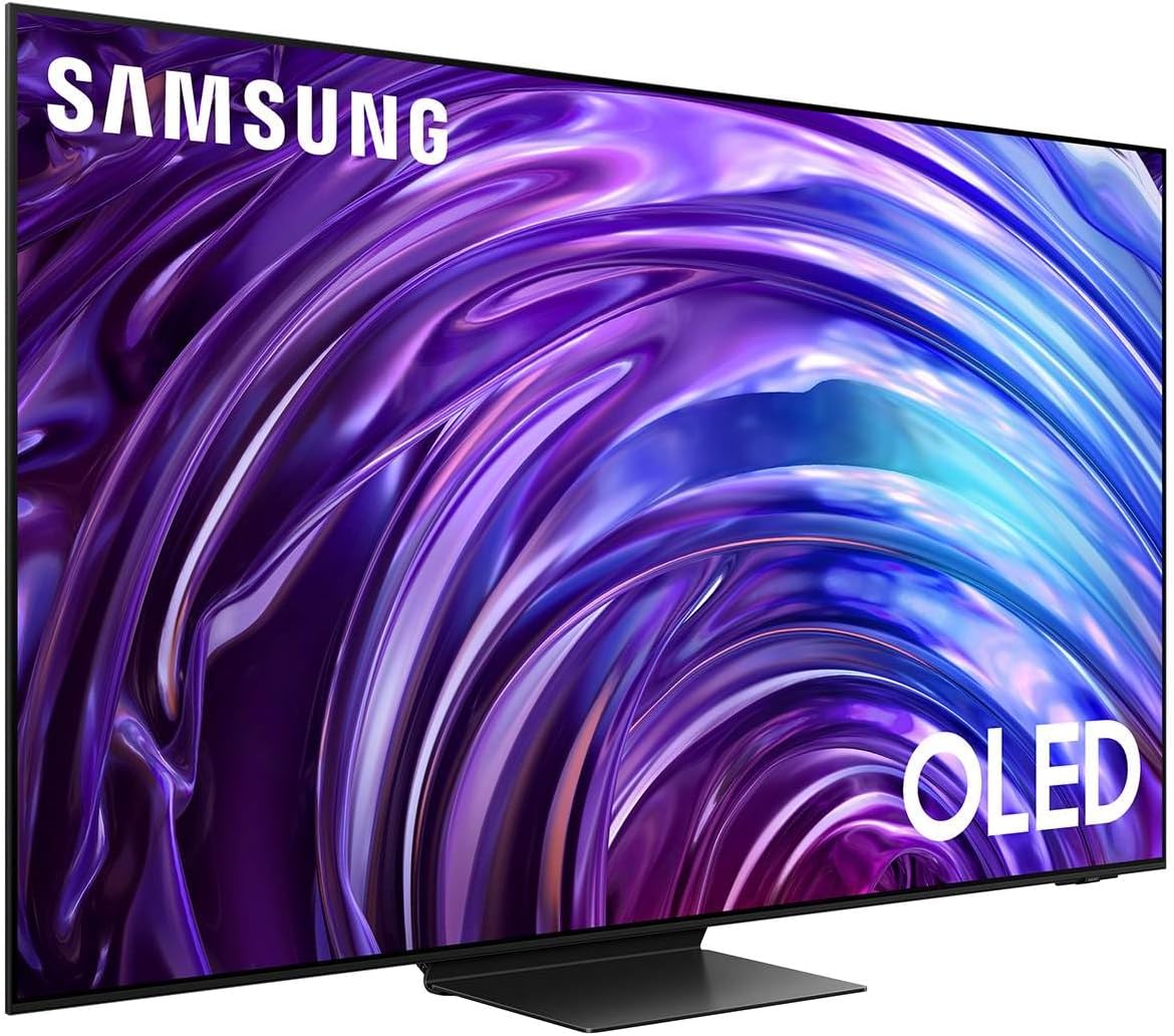 Samsung 77-Inch Class OLED 4K S95DD Series HDR Pro Smart TV with Dolby Atmos, Object Tracking Sound+, Motion Xcelerator, Real Depth Enhancer, 4K AI Upscaling, Alexa Built-in (QN77S95DD, 2024 Model)
