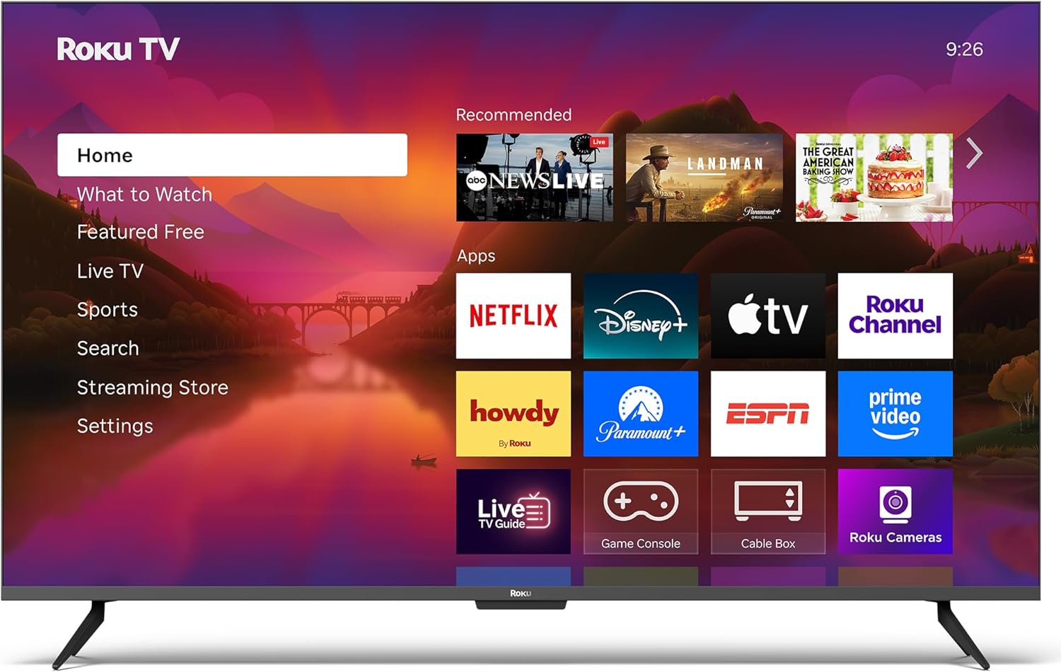 Roku Smart TV – 55-Inch Plus Series 4K QLED RokuTV with Roku Voice Remote Pro, Dolby Vision, Striking 4K Resolution, Automatic Brightness, & Seamless Streaming – Live Local News & Sports