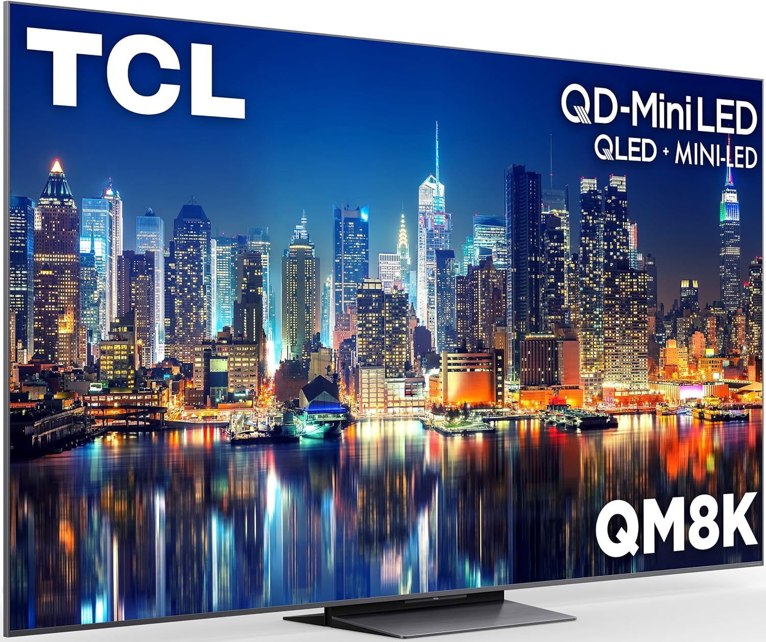 TCL 75 Inch Class QM8K Series| Mini LED QLED 4K HDR| 75QM8K, 2025 Model| 120HZ-144HZ Anti Reflective Wide Angle Screen Smart Google TV Dolby Atmos| Voice Remote Alexa Gaming Streaming Television