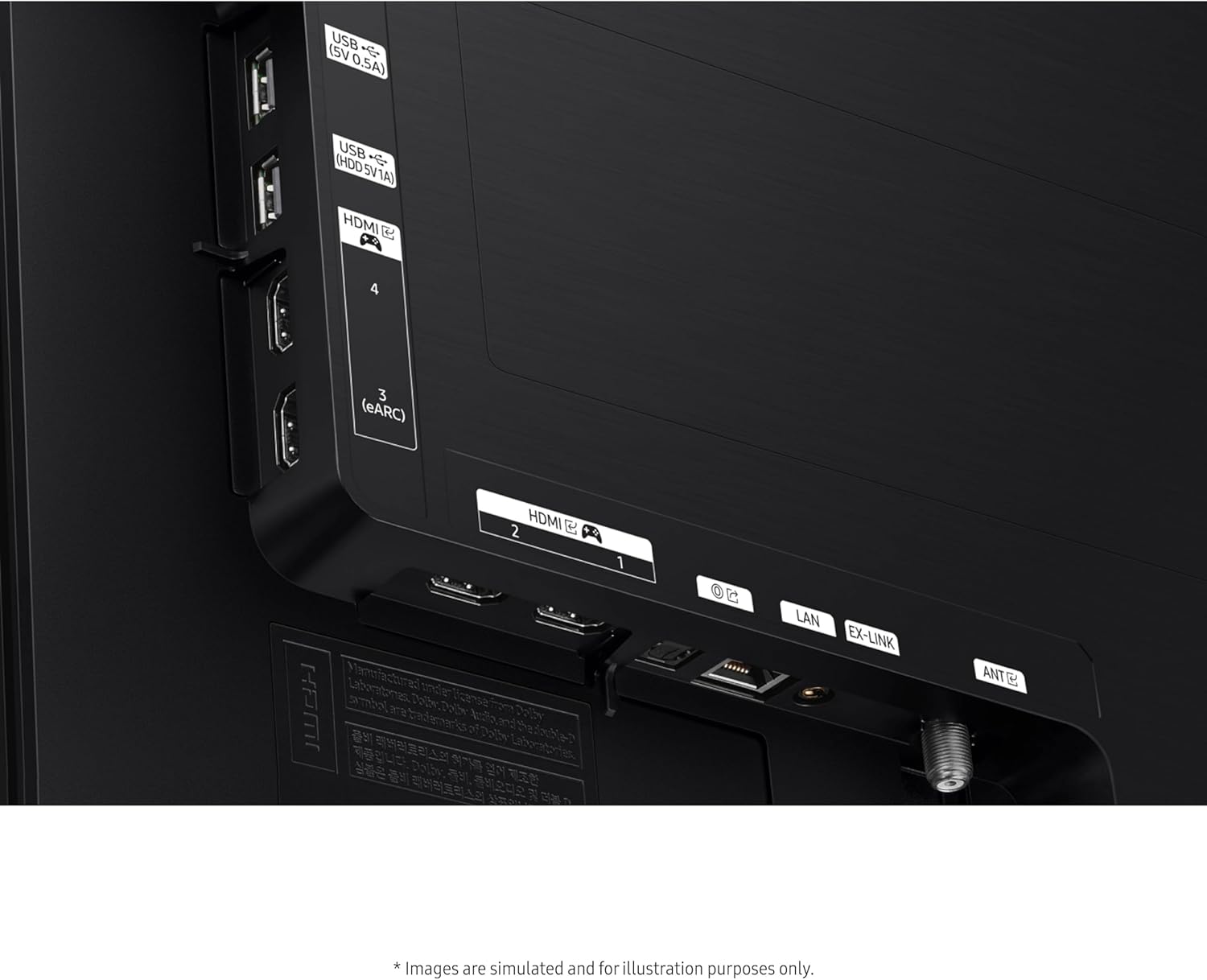 Samsung QN65S90DAFXZA 65 Inch 4K OLED Smart TV with Dolby Atmos and 3 Year Amber Protection Plan (2024)