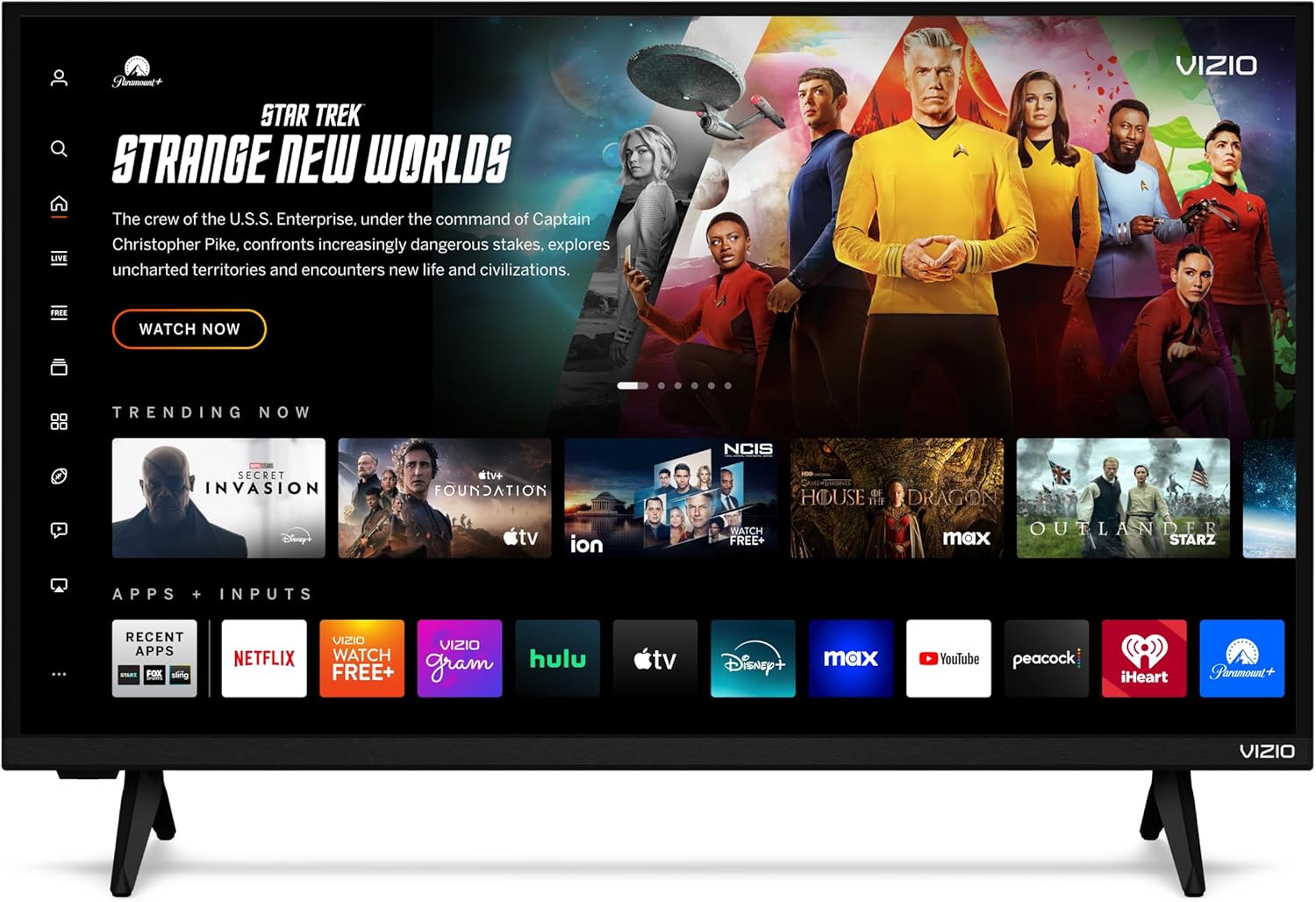 VIZIO 40-inch Full HD 1080p Smart TV with DTS Virtual:X, Alexa Compatibility, Chromecast Built-in, Bluetooth Headphone Capable (Renewed)